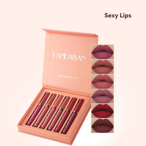 Handaiyan Sexy Matte Lipstick [PAY 3 GET 6]