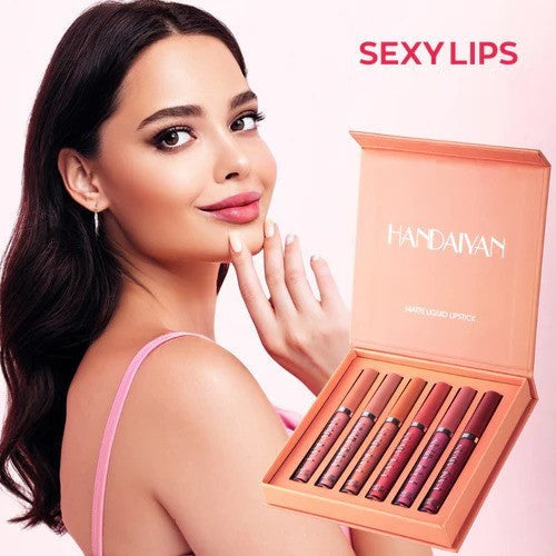 Handaiyan Sexy Matte Lipstick [PAY 3 GET 6]