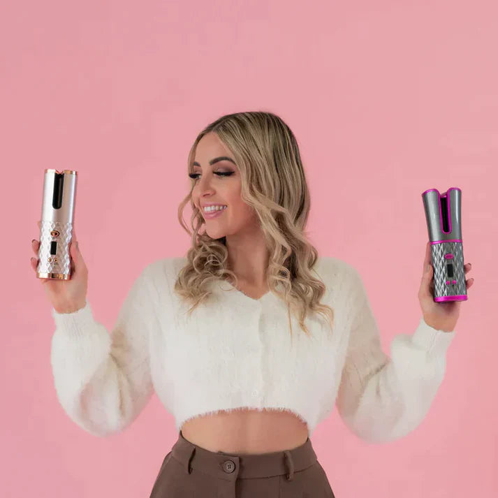 BrushPRO - Portable Cordless Curling Iron