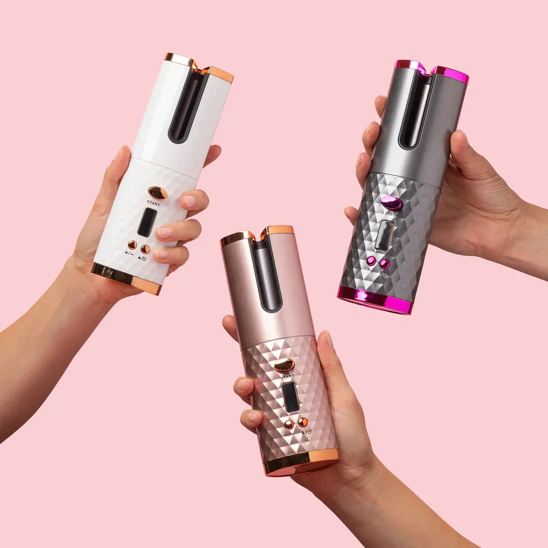 BrushPRO - Portable Cordless Curling Iron