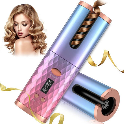 BrushPRO - Portable Cordless Curling Iron